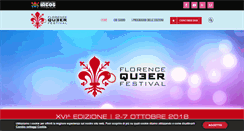 Desktop Screenshot of florencequeerfestival.it
